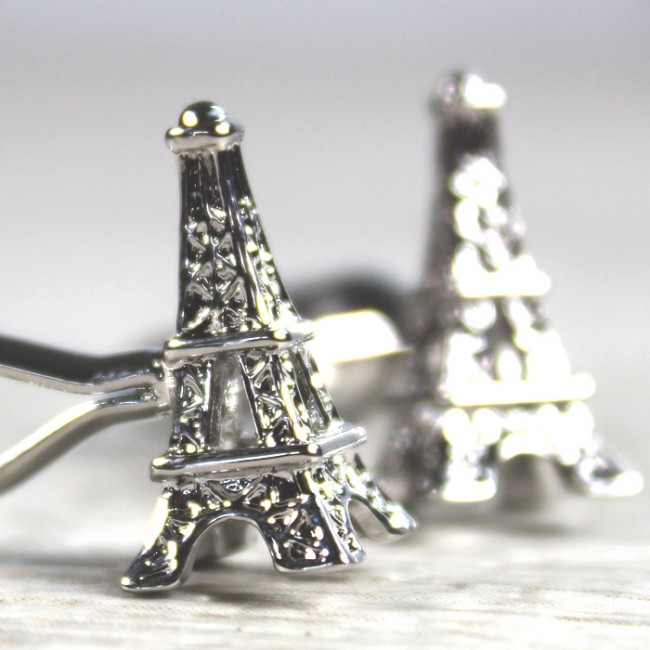 Gemelos torre Eiffel: El toque parisino para tu boda