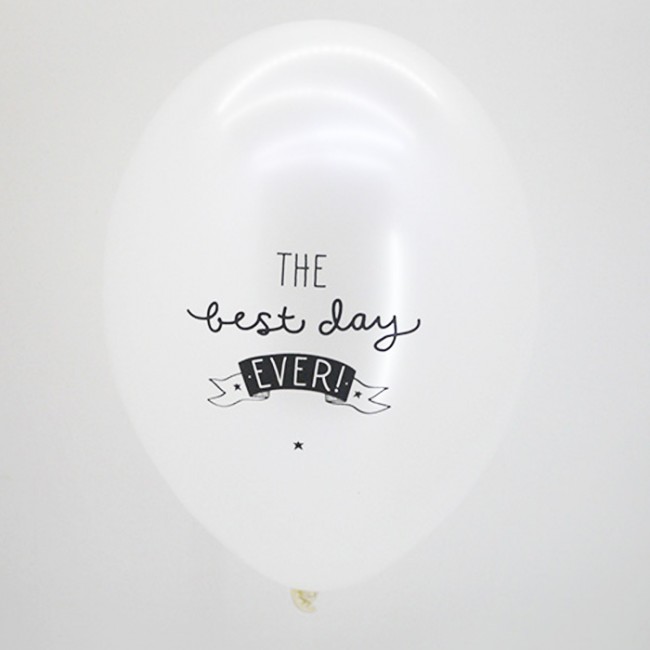Globos con mensaje (6 uds.)