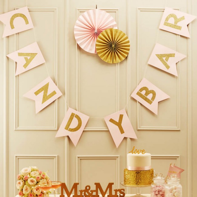 Guirnalda Candy Bar glitter