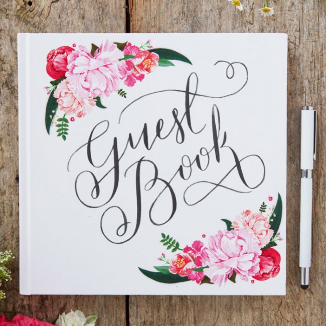 Libro de firmas Boho