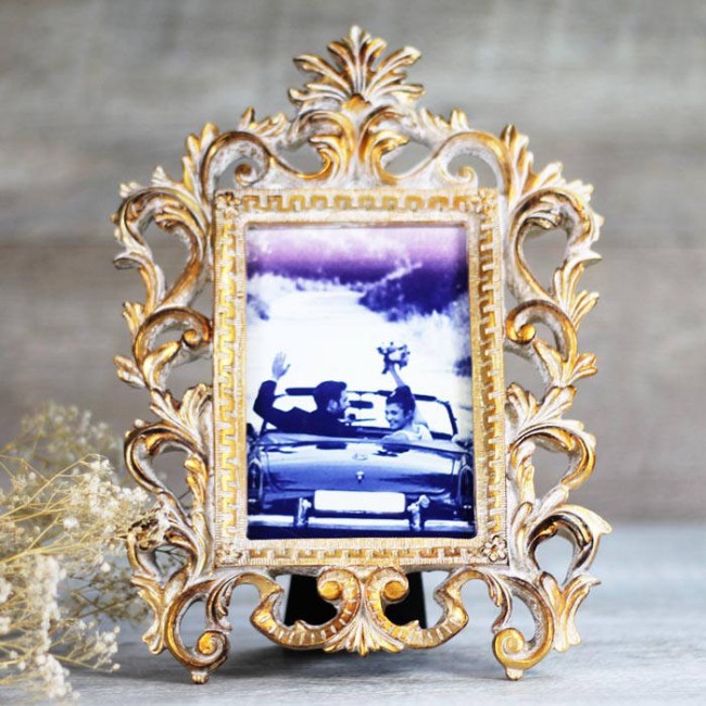 Marco fotos Vintage rectangular