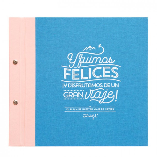 Mr. Wonderful album de viaje de novios