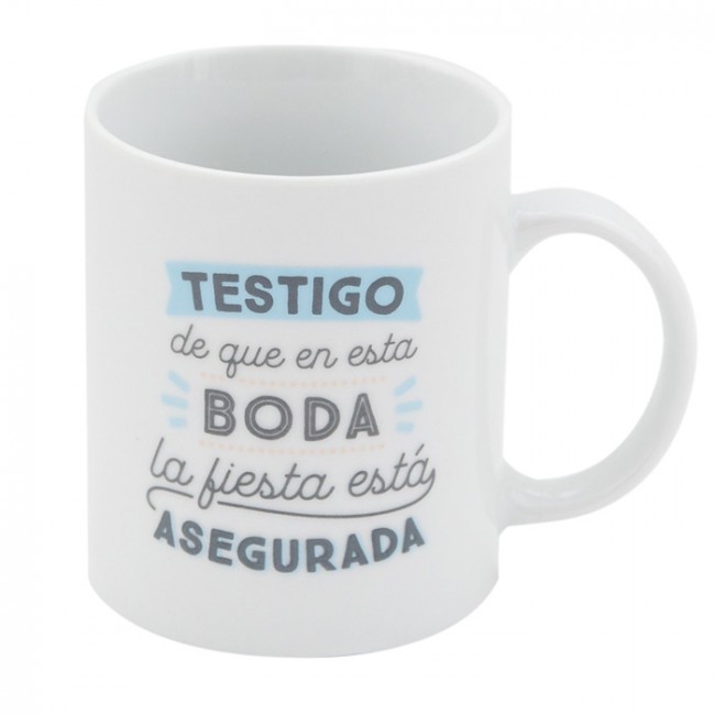 Mr. Wonderful taza testigo de que en esta boda la fiesta está asegurada