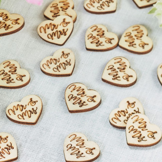 Piezas de Scrap Mr Mrs (25 uds.)