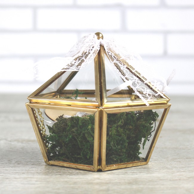 Porta anillos Pentagonal
