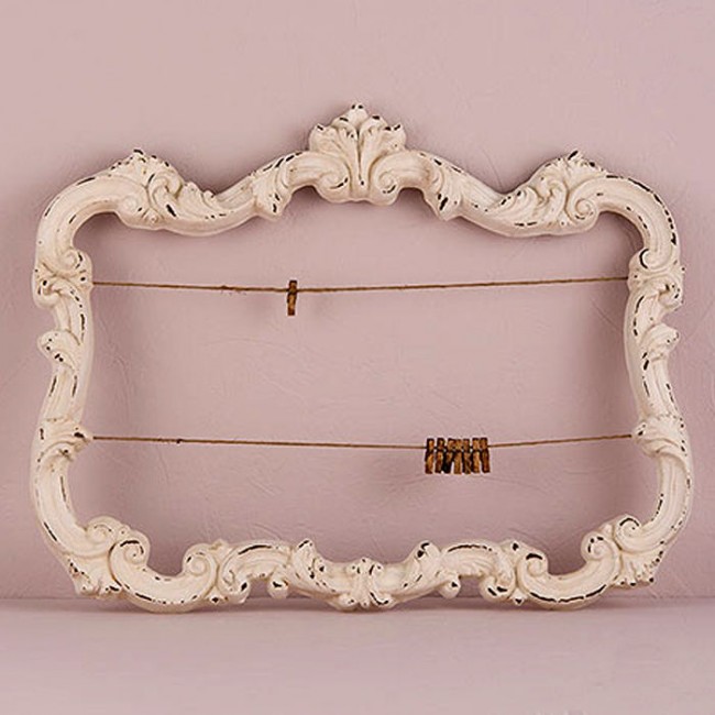 Seating marco antiguo blanco