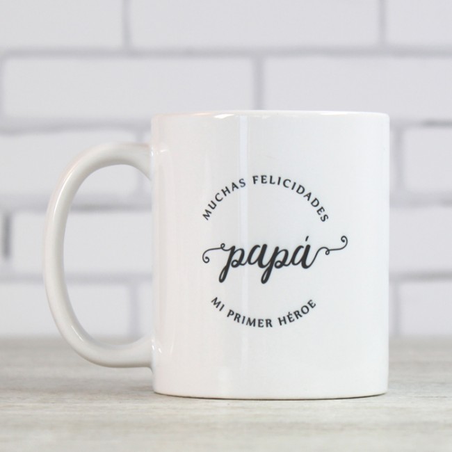 Taza papá, mi héroe