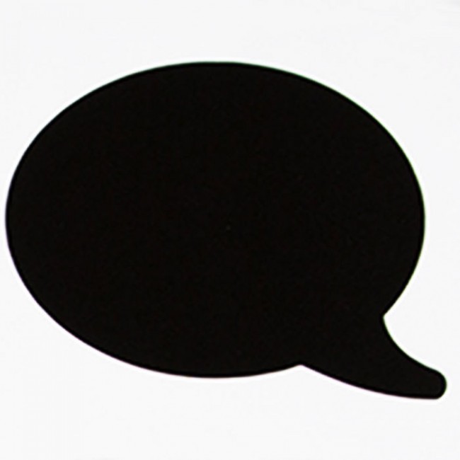 Etiquetas pizarra cómic (12 uds.)