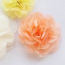 Flores de pompón decorativas (pack de 3)