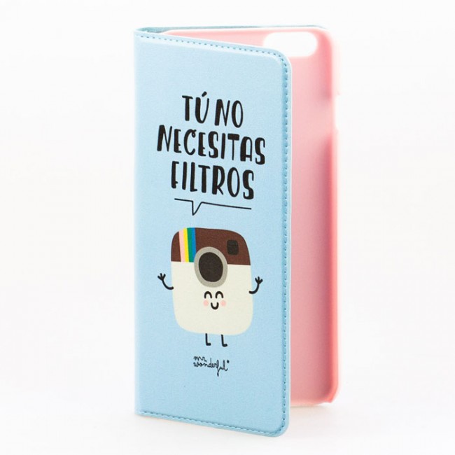 Mr wonderful funda iPhone 6 plus tú no necesitas filtros