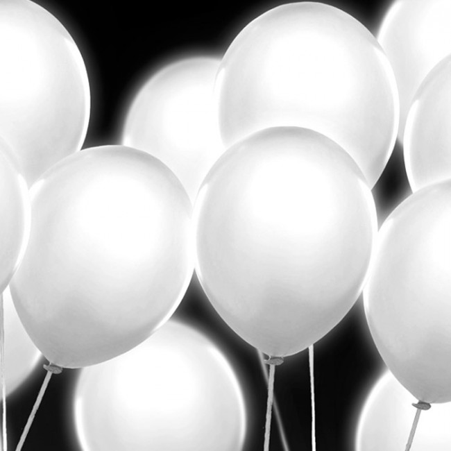 Globos luminosos led (5 uds.)