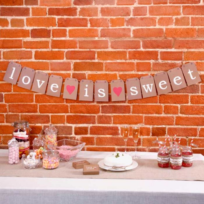 Guirnalda Love Is Sweet