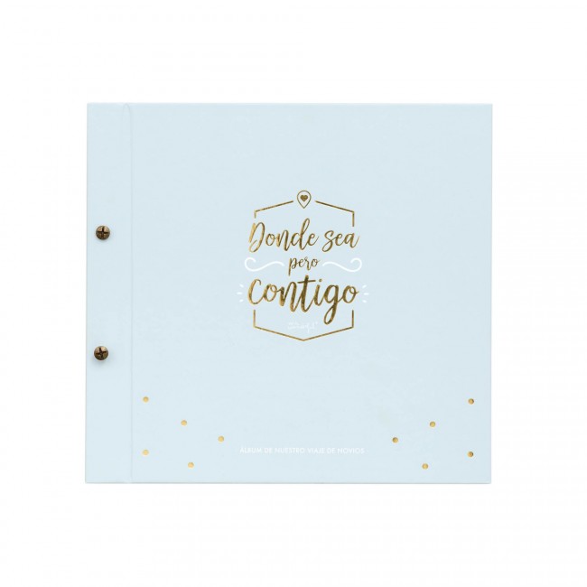 Mr. Wonderful álbum de viaje de novios