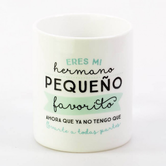 Mr. Wonderful taza eres mi hermano pequeño favorito