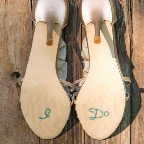 Sticker I Do zapato de novia