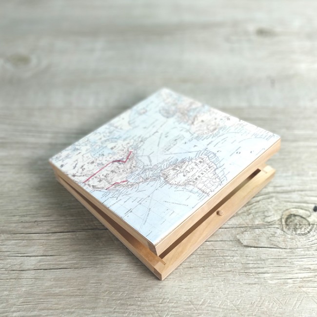Cajita porta arras de madera personalizable: Detalles originales