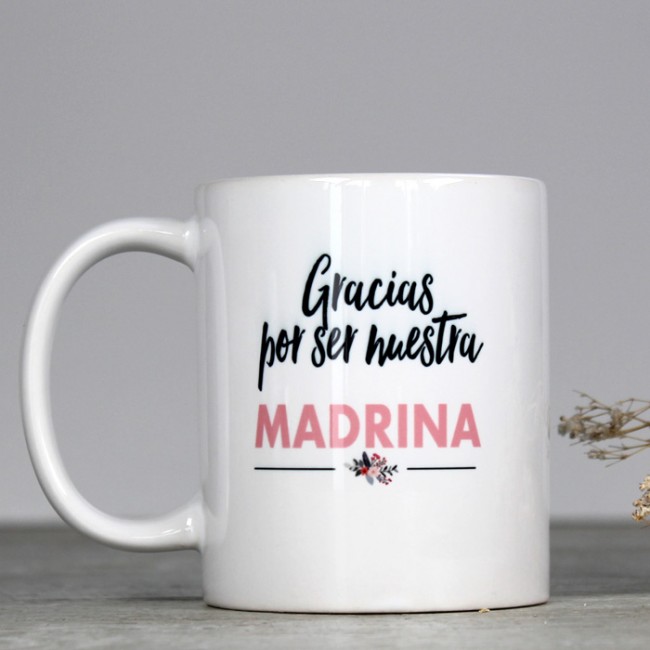 Taza madrina de boda