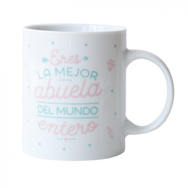 Mr Wonderful taza eres la mejor abuela del mundo