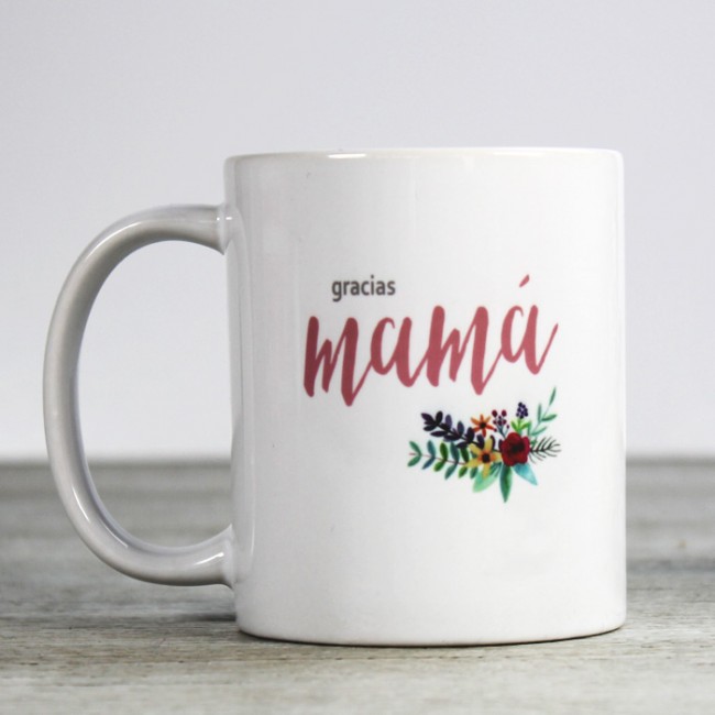 Taza gracias mamá