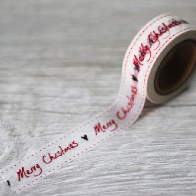 Washi Tape merry christmas