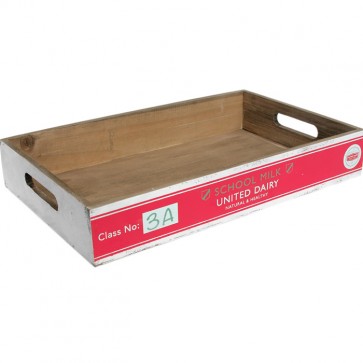 Caja vintage School MIlk