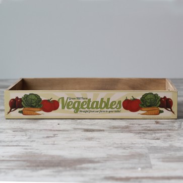 Caja vintage Vegetables
