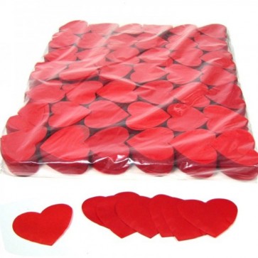 Confetti corazón papel 5,5 cm (varios colores disponibles)