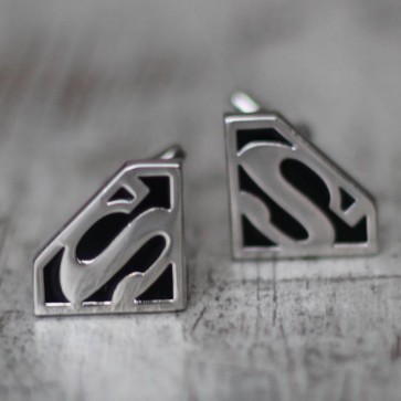 Gemelos Superman negro y plata