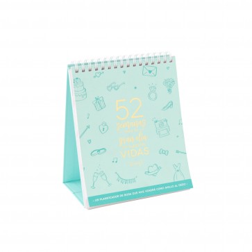 Calendario de boda Mr Wonderful