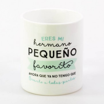 MrWonderful taza hermano pequeño favorito