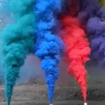 Tubos de humo de colores