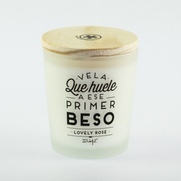 Vela Primer Beso Mr Wonderful