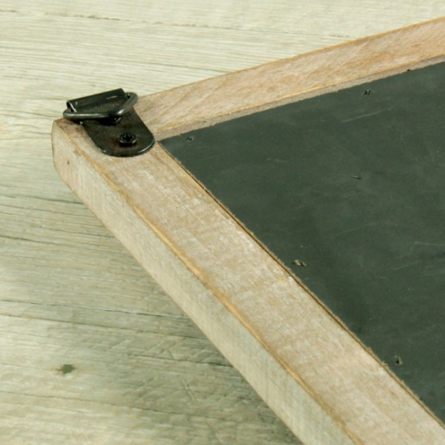 Pizarra de madera rectangular | Una Boda Original