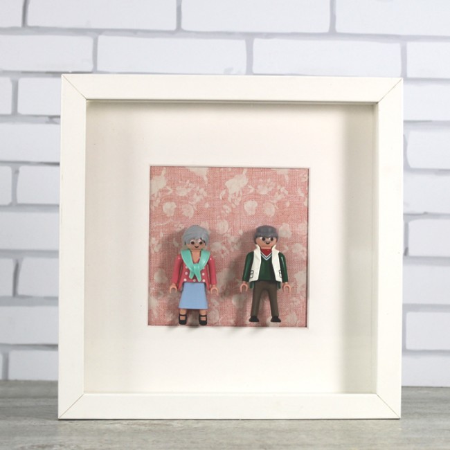 Cuadro playmobil novios deals