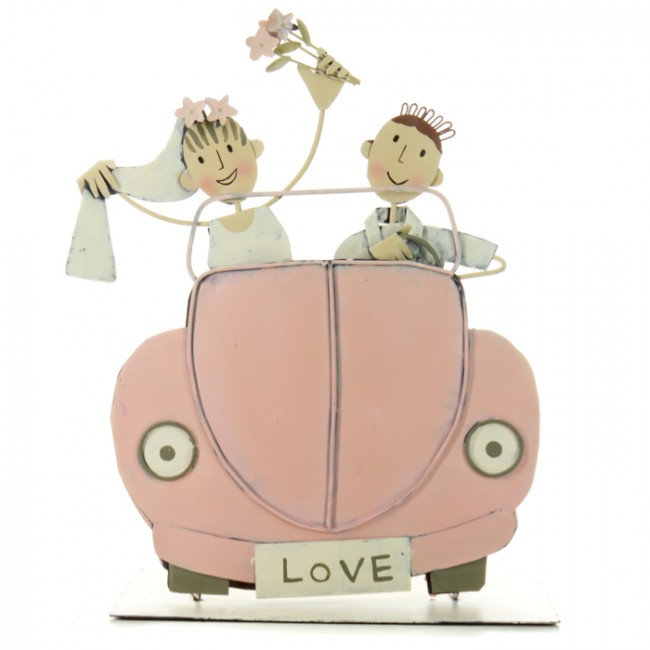 Novios En Coche Love Una Boda Original