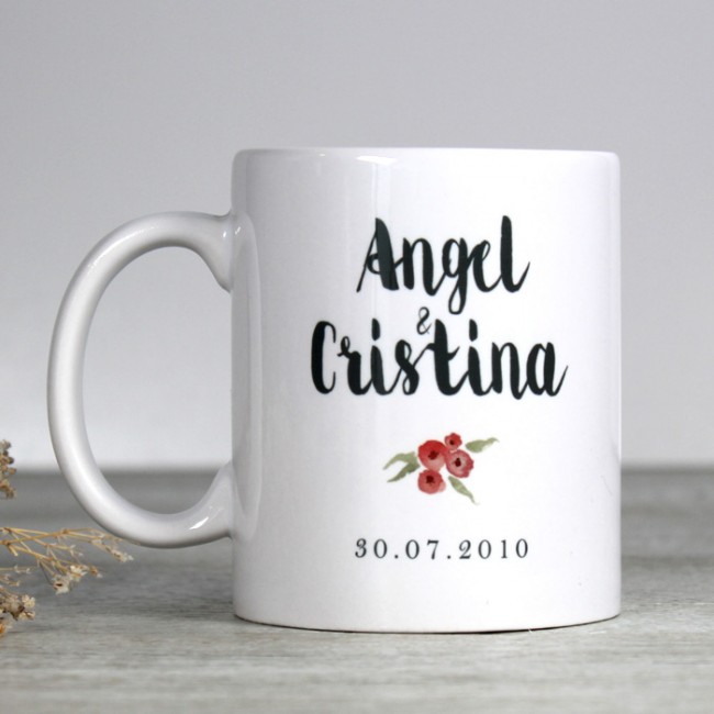 Las tazas personalizadas para bodas más originales