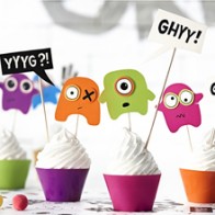 Cake toppers cómic (6 uds)