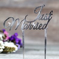 Figura para tarta nupcial Just Married
