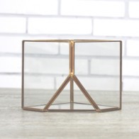 Centro de mesa de cristal