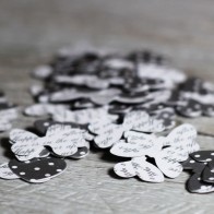 Confetti corazones y mariposas