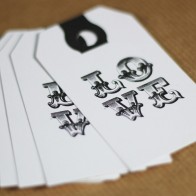 Etiquetas LOVE para regalo (20 uds)