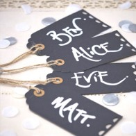 Etiquetas pizarra (10 uds)