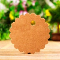 Etiquetas craft redondas (50 uds.)