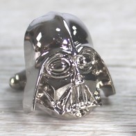 Gemelos Darth Vader plateados