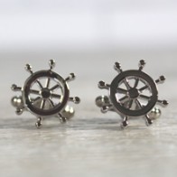 Gemelos timón de barco