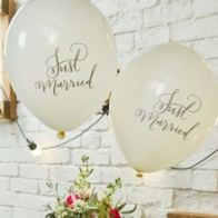 Globos Just Married (10 uds.)