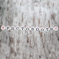 Guirnalda Photobooth de cartón