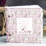 Libro de firmas lila