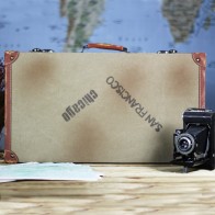 Maleta vintage ASJ San Francisco