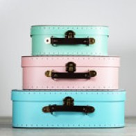 Maletitas de colores pastel